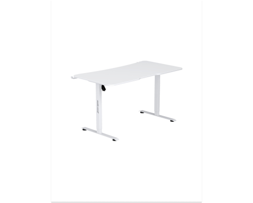 Игровой стол AndaSeat Xtreme 140 (Основная серия), электрорегулировка высоты (73–119 см), Heavy Duty White