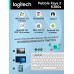 Беспроводная клавиатура Logitech Pebble Keys 2 K380s Tonal White