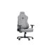 Игровое кресло AndaSeat Novis XL, Льняная ткань, 1D-подлокотники, Серый, AD23-XL-01-G-F
