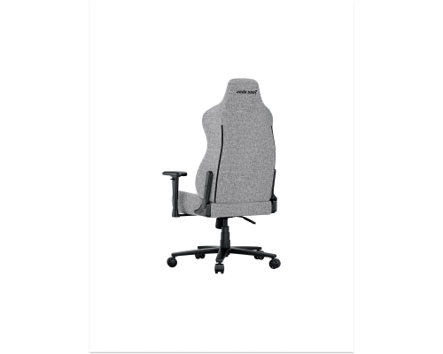 Игровое кресло AndaSeat Novis XL, Льняная ткань, 1D-подлокотники, Серый, AD23-XL-01-G-F