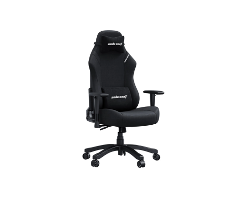 Игровое кресло AndaSeat Luna Black Fabric, до 90 кг