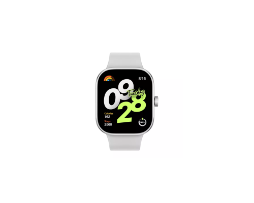Смарт-часы REDMI Watch 4, 1.97" AMOLED, GPS, NFC, металлический корпус, серый