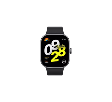 Смарт-часы REDMI Watch 4, 1.97" AMOLED, GPS, NFC, металлический корпус, черный