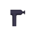 Перкуссионный массажер Xiaomi Massage Gun, 2450 мА·ч, USB Type-C, Синий