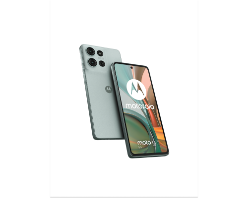 Смартфон Motorola G75 5G, 8/256 ГБ, 6.78", LCD 120 Гц, 5000 mAh, 50+8 Мп, Snapdragon 6 Gen 3 & Wireless Charging, Succulent Green