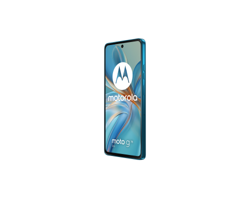 Смартфон Motorola G75 5G, 8/256 ГБ, 6.78", LCD 120 Гц, 5000 mAh, 50+8 Мп, Snapdragon 6 Gen 3 & Wireless Charging, Aqua Blue