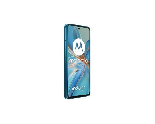 Смартфон Motorola G75 5G, 8/256 ГБ, 6.78", LCD 120 Гц, 5000 mAh, 50+8 Мп, Snapdragon 6 Gen 3 & Wireless Charging, Aqua Blue