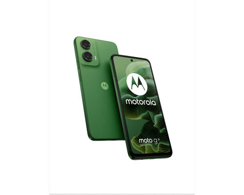 Смартфон Motorola G35 5G, 8/256 ГБ, 6.7", LCD 120 Гц, 5000 mAh, 50+8 Мп, 4K Video & NFC, Leaf Green