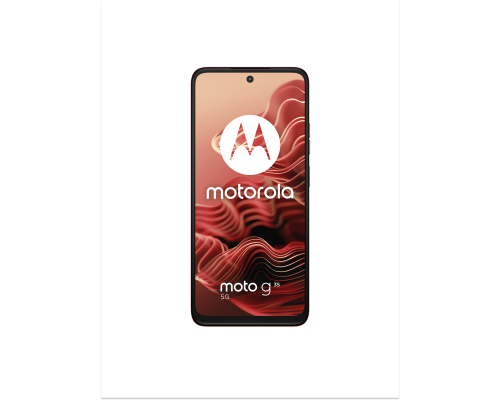 Смартфон Motorola G35 5G, 8/256 ГБ, 6.7", LCD 120 Гц, 5000 mAh, 50+8 Мп, 4K Video & NFC, Guava Red