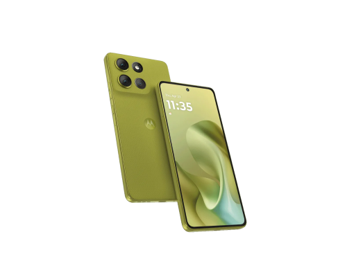 Смартфон Motorola G86 Power 5G, 8/512 ГБ, 6.67", pOLED 120 Гц, 6720 mAh, 50+8 Мп, 4500 nits & IP69, Golden Cypress (Green)