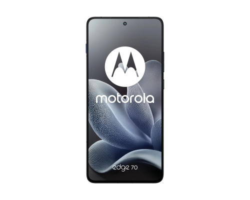 Смартфон Motorola Edge 70, 12/512 ГБ, 6.67", Super HD pOLED 120 Гц, 4800 mAh, 50 MP, Ultra Slim 5.9mm & IP69, GadgetGrey + Buds Bass в комплекте