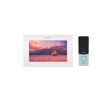 Комплект видеодомофона Slinex SM-07MTHD White + ML-20HD Silver-White (7" Touch, AHD/Full HD)