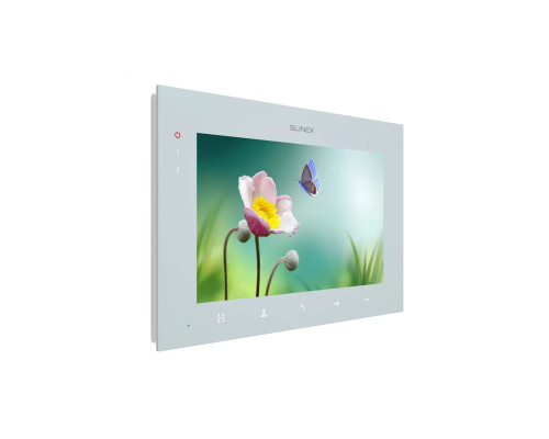 Комплект видеодомофона Slinex SM-07MTHD White + ML-20HD Silver-White (7" Touch, AHD/Full HD)