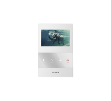Видеодомофон Slinex SM-04M White (4.3" TFT, Детекция движения, SD-card)