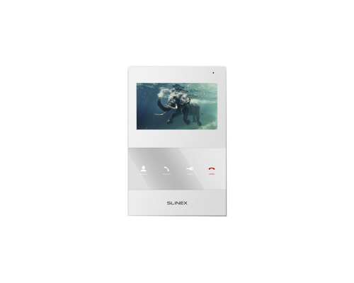 Видеодомофон Slinex SM-04M White (4.3" TFT, Детекция движения, SD-card)
