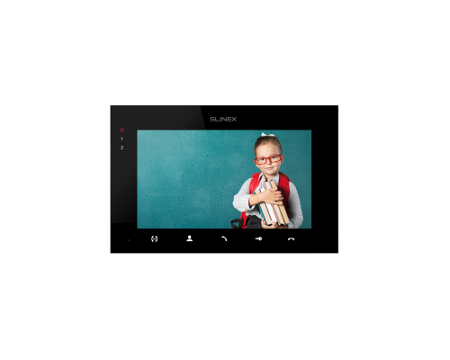 Видеодомофон Slinex SQ-07MTHD Black (7" IPS Touch, Full HD, Motion Detection)