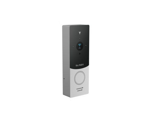 Вызывная панель Slinex ML-20IP, персональная, 1MP, 145 градусов, переадресация, серебристый чёрный