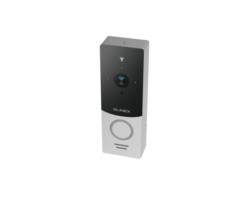 Вызывная панель Slinex ML-20IP, персональная, 1MP, 145 градусов, переадресация, серебристый чёрный