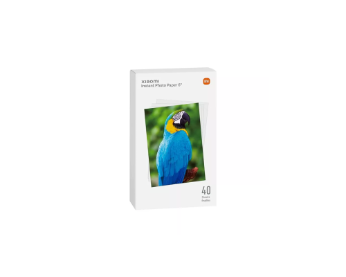 Фотобумага и картридж для принтера Xiaomi Instant Photo Paper 6" 40 листов (BHR6757GL)