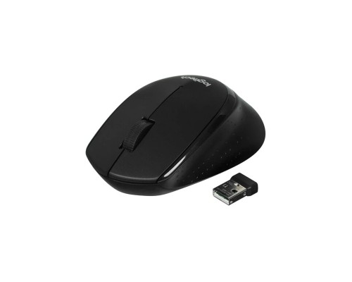 Беспроводная мышь Logitech M330 Silent Plus Black