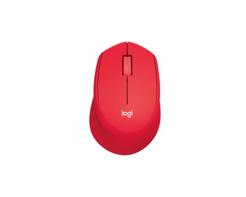 Беспроводная мышь Logitech M330 Silent Plus Red