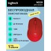 Беспроводная мышь Logitech M330 Silent Plus Red