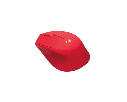 Беспроводная мышь Logitech M330 Silent Plus Red