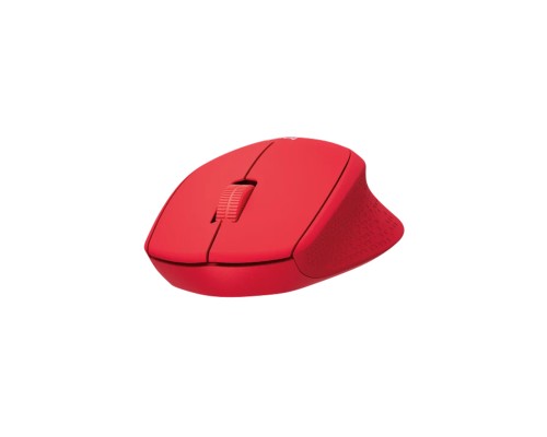 Беспроводная мышь Logitech M330 Silent Plus Red