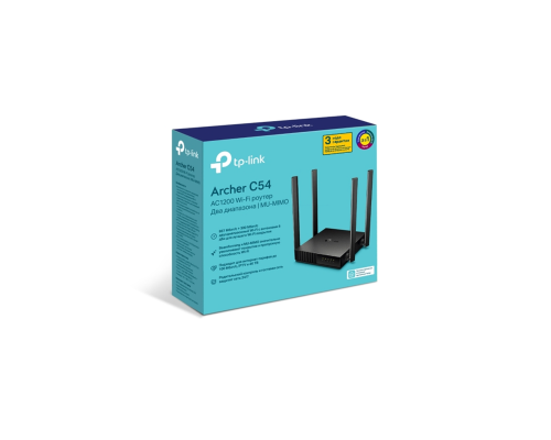 Беспроводной двухдиапазонный маршрутизатор TP-Link Archer C54 Black