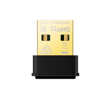 Беспроводной Wi-Fi USB-адаптер TP-Link Archer T1300U Nano Black