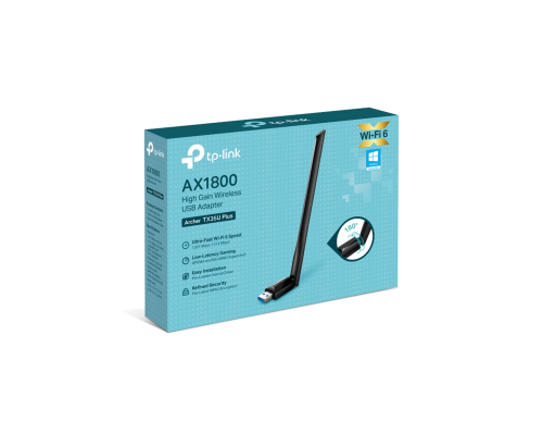 Беспроводной игровой Wi-Fi USB-адаптер TP-Link Archer TX35U Plus Black