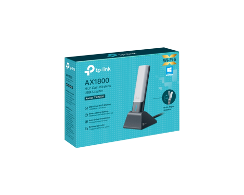 Беспроводной игровой Wi-Fi USB-адаптер TP-Link Archer TX20UH Black