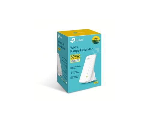 Двухдиапазонный усилитель сигнала Wi-Fi TP-Link RE220 AC750