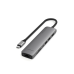 Многопортовый адаптер USB-C Slim Hub 7-в-1 с Ethernet Aluminum