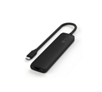 Многопортовый адаптер USB-C Slim Hub 7-в-1 с Ethernet Black