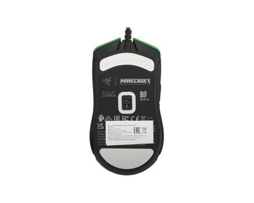 Игровая проводная мышка Razer Cobra, RGB, USB-A, Minecraft Ed. 