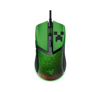 Игровая проводная мышка Razer Cobra, RGB, USB-A, Minecraft Ed. 