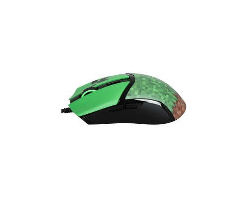 Игровая проводная мышка Razer Cobra, RGB, USB-A, Minecraft Ed. 