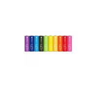 Комплект щелочных батареек Xiaomi AA Rainbow Batteries 10 шт (BHR5393GL)