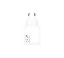 Сетевое зарядное устройство Xiaomi 67W HyperCharge Power Adapter (Type-A) White (BHR07SKEU)