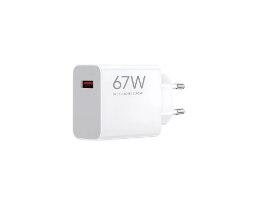 Сетевое зарядное устройство Xiaomi 67W HyperCharge Power Adapter (Type-A) White (BHR07SKEU)