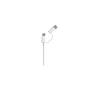 Кабель интерфейсный комбинированный Xiaomi Mi 2-in-1 USB Cable Micro-USB / Type-C 0.3m White (SJV4083TY)