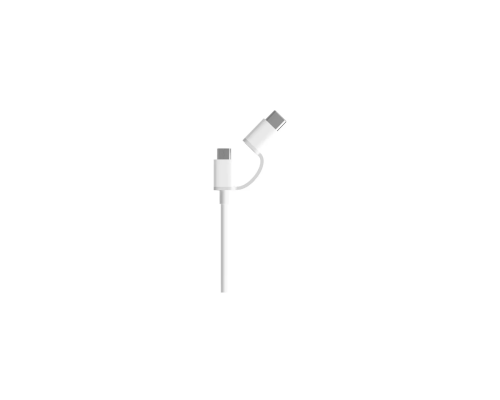 Кабель интерфейсный комбинированный Xiaomi Mi 2-in-1 USB Cable Micro-USB / Type-C 0.3m White (SJV4083TY)