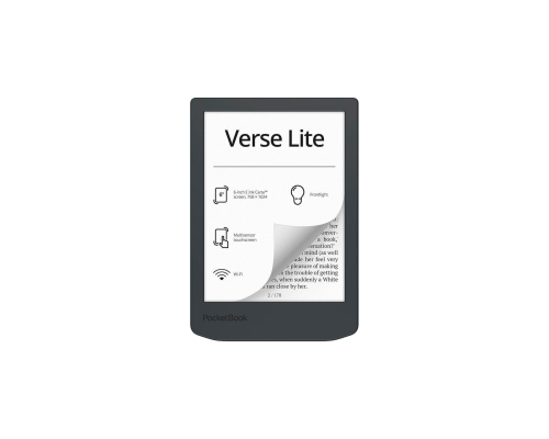 Электронная книга PocketBook 619 Verse Lite Midnight Grey (PB619-T-CIS)