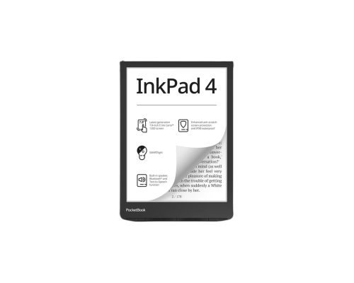 Электронная книга PocketBook 743G InkPad 4 Stardust Silver (PB743G)