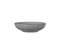 Набор суповых тарелок из каменной керамики Ardesto Bagheria Grey 20 см (6 шт.)