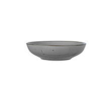 Набор суповых тарелок из каменной керамики Ardesto Bagheria Grey 20 см (6 шт.)