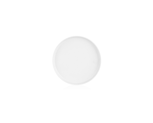 Тарелка десертная из каменной керамики Ardesto Trento 20.5 см White