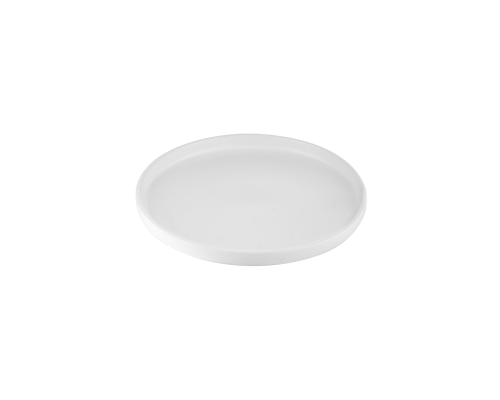 Тарелка десертная из каменной керамики Ardesto Trento 20.5 см White