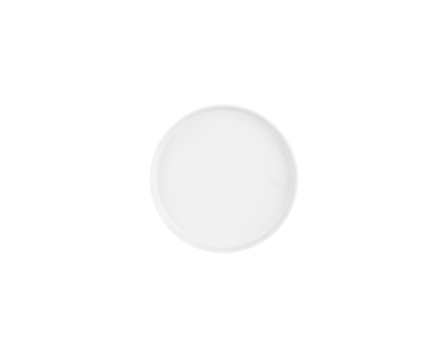 Тарелка десертная из каменной керамики Ardesto Trento 20.5 см White